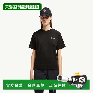 压花徽标棉质T恤短袖 自营欧洲直邮Moncler 盟可睐