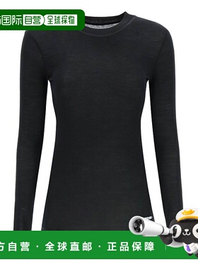 香港直邮JIL SANDER 女士T恤 J40GC0022J70021001 CO黑色 女装