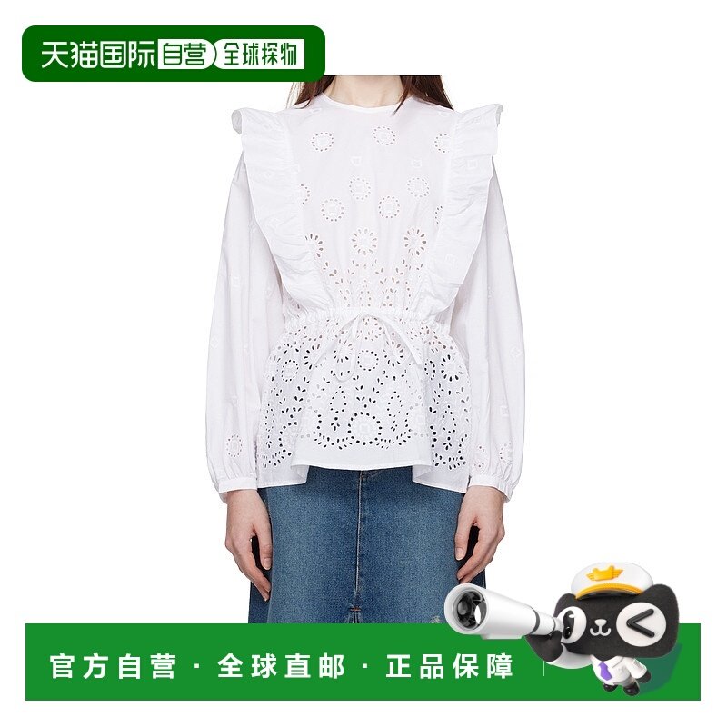 香港直邮A.P.C. 女士外套 COHFFF13438AAG SS2025 白色 长袖衬衫,女装/女士精品,短外套,淘宝优惠券,粉丝福利购,淘宝优惠卷