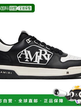 1h可退 香港直邮AMIRI 男士 黑色 & 白色 Classic Low 运动鞋 AMF