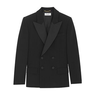外套 Saint 羊毛西装 长袖 796879Y7E63 Laurent