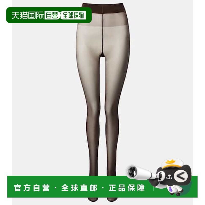 1h可退 香港直邮Wolford 女士 缎面质感连裤袜 brown棕色 舒适时