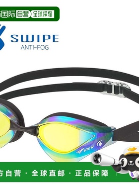 日本直邮View 泳镜 BLADEORCA 烟熏 x 橙色