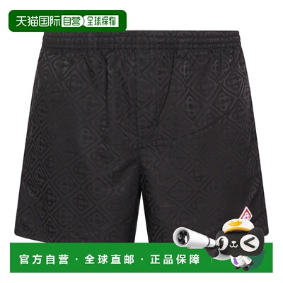 香港直邮Casablanca 男士 BEACHWEAR 黑色泳装 MSP26TR22402泳裤