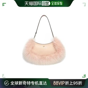 Swing皮草饰徽标手袋 香港直邮潮奢 芬迪 Fendi 女士O Lock