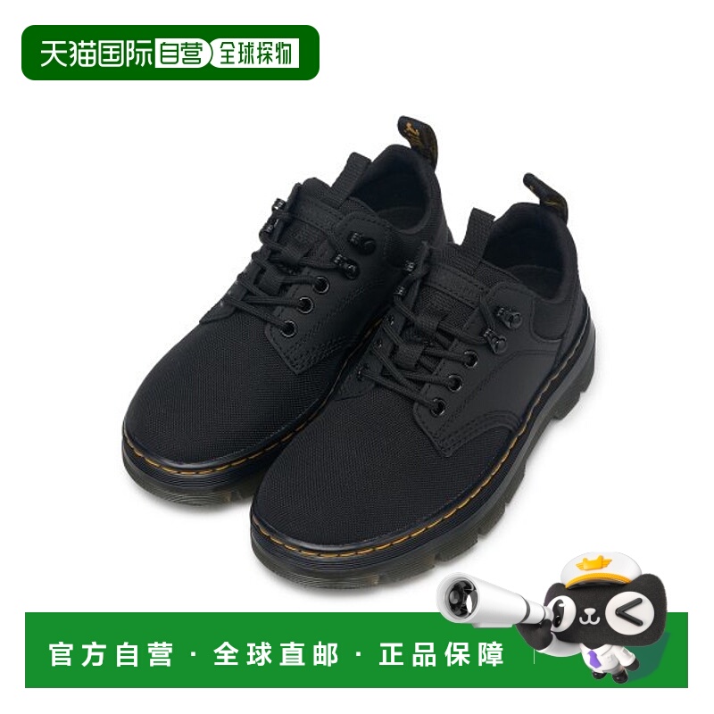 韩国直邮DR.MARTENS马丁博士正品休闲皮鞋男女同款Reeder Black E