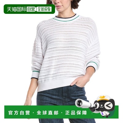 自营525 America Crochet Sweater - White 美国奥莱毛衣直发