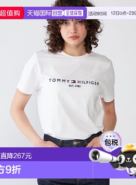 日本直邮TOMMY HILFIGER 基础 logo T 恤 [TO3203EM05372]