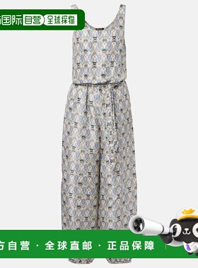 1h可退 香港直邮潮奢 Loro Piana 诺悠翩雅 女士 Nadia 印花真丝