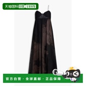 1h可退 刺绣点子花六角网眼纱欧根纱中长 女士 香港直邮FARM RIO