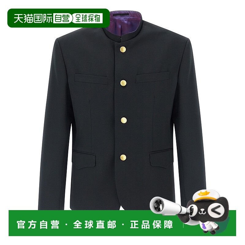 1h可退 香港直邮KENZO 男士外套 FF65VE1189RD99 AW2025 黑色 'Sc