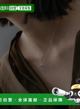 1h可退 日本直邮SMELLY so' 女士银饰 蓝色碧玺项链 天然石设计 S