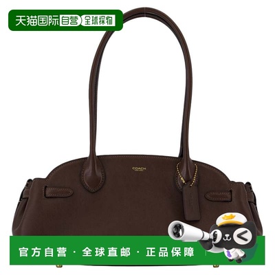 自营Empire Carryall 34 Shoulder Bag - Coach - Leather - Brow