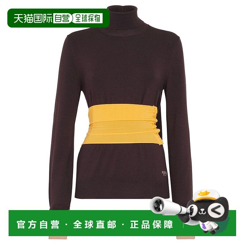 1h可退 香港直邮Fendi 芬迪 女士 羊毛高领针织套衫 FZXC43ASJG,女装/女士精品,毛针织衫,淘宝优惠券,粉丝福利购,淘宝优惠卷