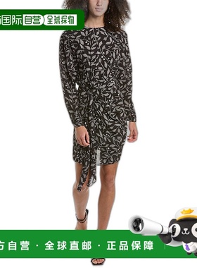 自营 Isabel Marant Étoile Dulce 迷你连衣裙 - 黑色 美国奥莱直