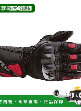 【日本直邮】Rs-Taichi GP-WRX 皮革赛车手套 黑色/红色 L NXT053