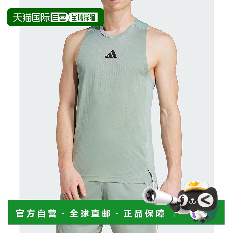 1h可退 日本直邮adidas 男士CLIMACOOL+速干透气训练背心 KT新款