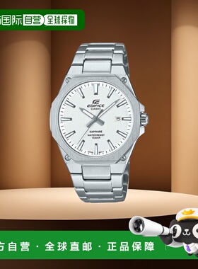 日本直邮 EDIFICE 纤薄表壳八边形 3 指针模拟白色 EFR-S108DJ-7A