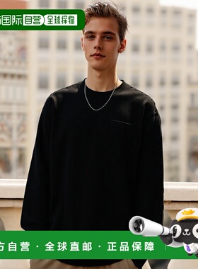 日本直邮LosAngeles Apparel T恤 针织衫 长袖口袋 T恤 男士1810G