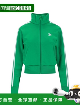 香港直邮adidas 阿迪达斯 女士 绿色毛线衫 JC8261GREEN外套