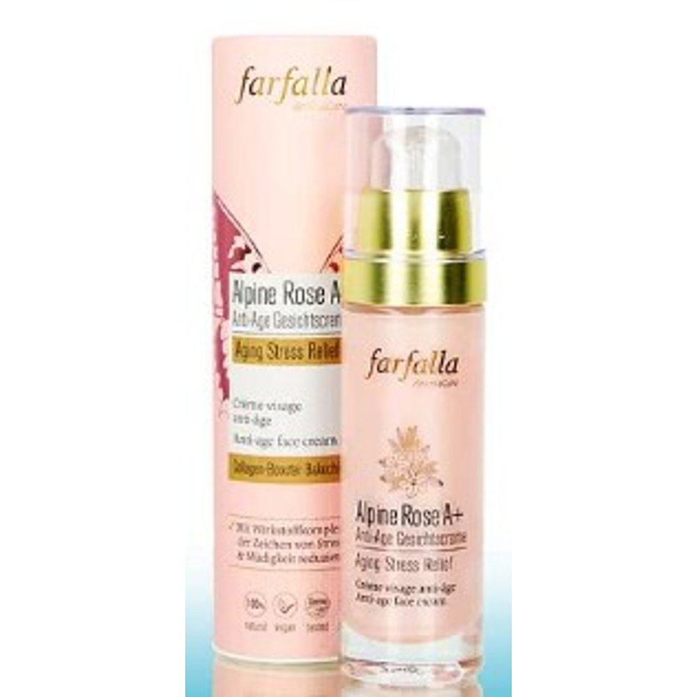 欧洲直邮Farfalla面霜高山玫瑰补水保湿细腻肌肤滋养滋润30ml