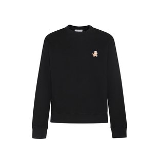 香港直郵MAISON Fox 黑色 Speedy 男士 Patch 1h可退 套 KITSUNE