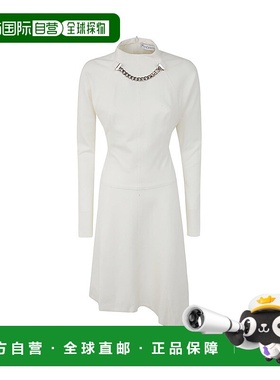 香港直邮J.W. Anderson 女士 颈链长袖连衣裙 DR0293PG0810