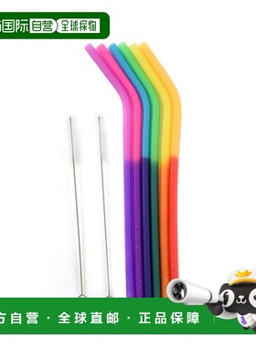 自营 Norpro硅胶可重复使用变色带清洁刷，6件套多色 美国奥莱直