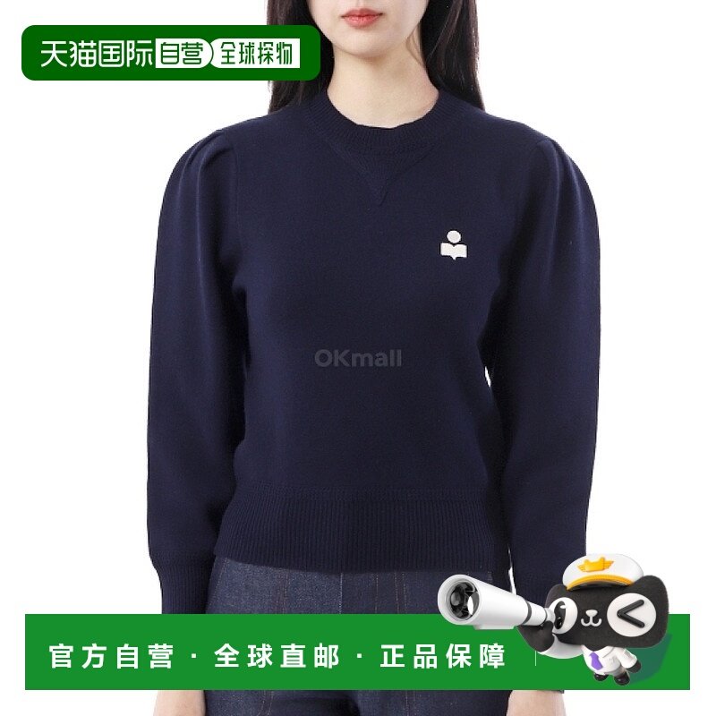 韩国直邮ISABEL MARANT 克拉亚 圆领针织衫 女士套头针织衫 2024