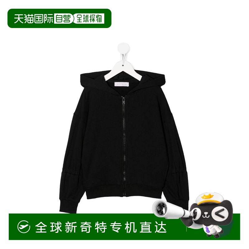 香港直邮Monnalisa logo贴花连帽卫衣 1708000010