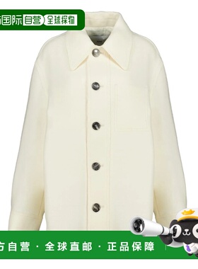 1h可退 香港直邮Ami Paris 男士 系扣夹克 UJK824WV0078 yellow黄