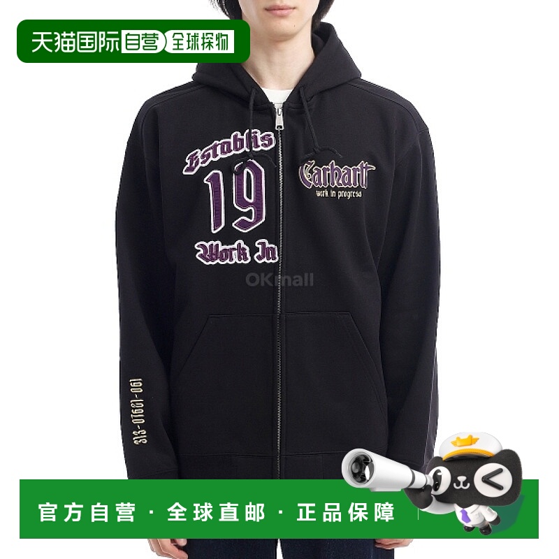 韩国直邮CARHARTT WIP 连帽双排汗夹克 (I035611 89XX) 兜帽/拉链