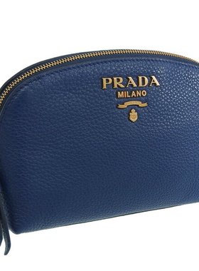 日本直邮PRADA 女士小包 蓝色 1ND005 VIT. DAINO BLUETTE PRAD