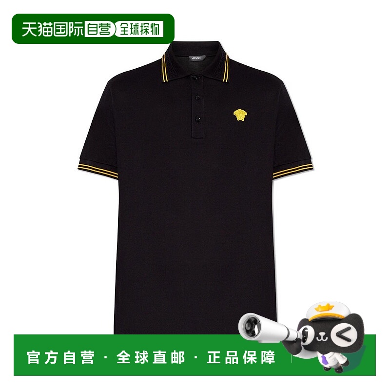 香港直邮Versace 范思哲 男士 短袖Polo衫 10139101A09860纯棉