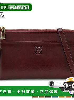 日本直邮Padma PADMA钱包女式L型拉链钱包黑棕驼色酒橙PAD-30330