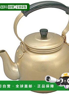 【日本直邮】AKAO 水壶 黄色耐酸铝烧水壶5l BYW01005