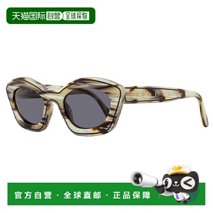 自营 Marni女式猫眼太阳镜Kea Island QUO Starshell 53mm-现状