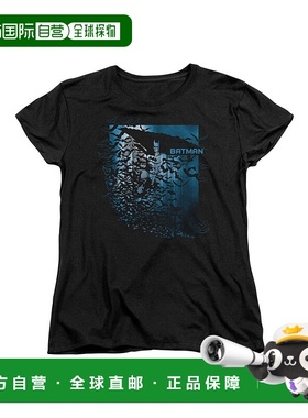 自营 gildan蝙蝠侠 Bat Among Bats 女式短袖 T 恤/T 恤 - 黑色