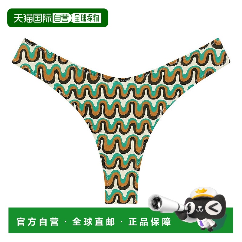 自营montceGroovy露露（Zig Zag缝线）比基尼底部-时髦 美国奥莱