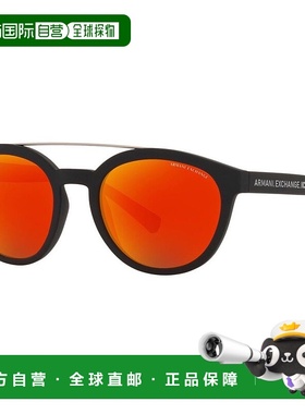 自营armani exchange阿玛尼交换树脂太阳镜-橙色 美国奥莱直发