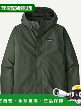 自营欧洲直邮PATAGONIA 男士Jackson Glacier雨衣外套夹克