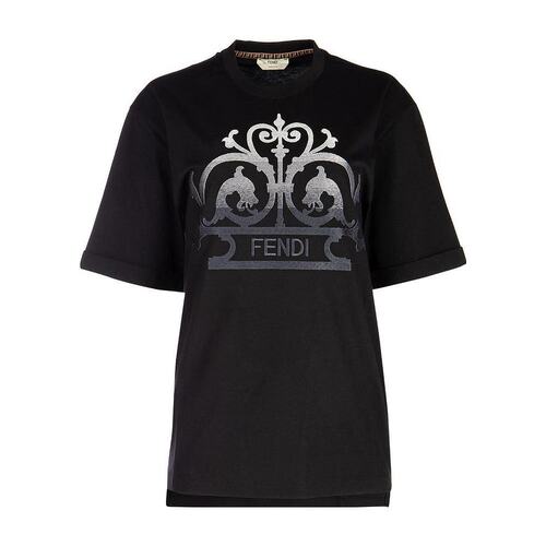 FENDI 21SS 徽标T恤 Women