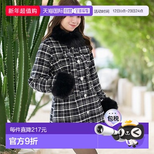 1h可退 日本直邮MAJESTIC LEGON 女装多穿法蝴蝶结中长款外套 可