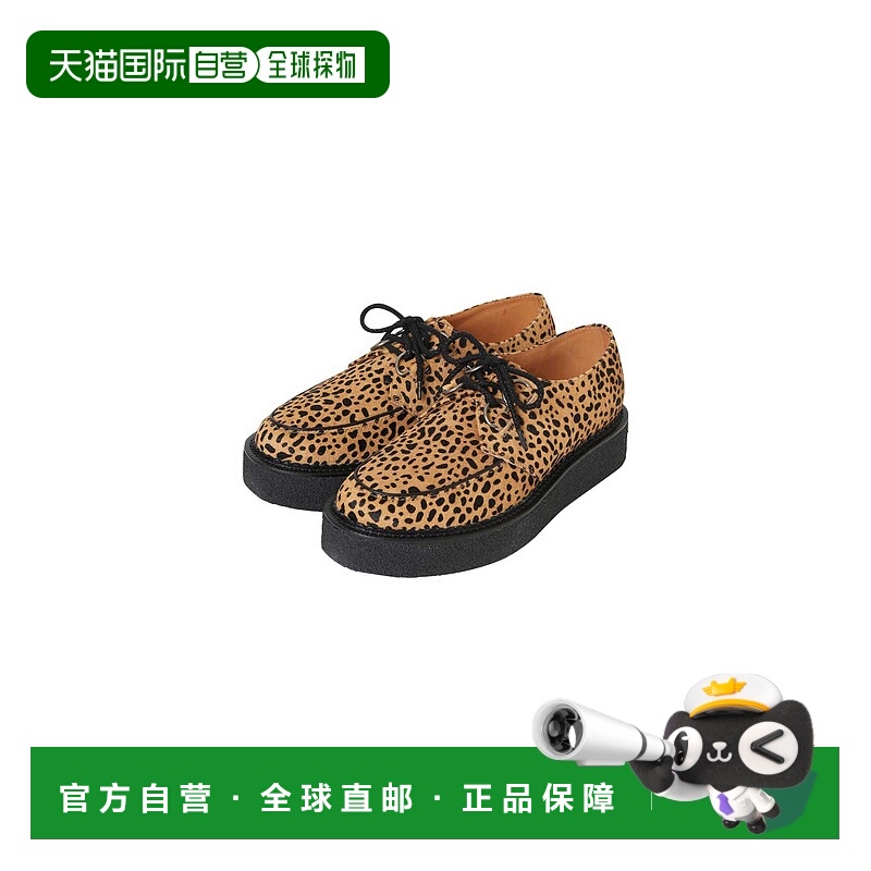 1h可退 日本直邮HYSTERIC GLAMOUR 男士豹纹厚底鞋 02251QS02