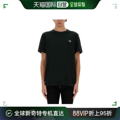 香港直邮潮奢 Fred Perry 弗莱德.派瑞 男士 短袖T恤 FPM160049T