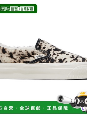 1h可退 香港直邮潮奢 Vans 范斯 女士 白色 & 黑色 Premium Class