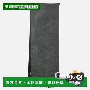 自营Burberry Grey Cashmere Fringed Scarf - grey 美国奥莱直发