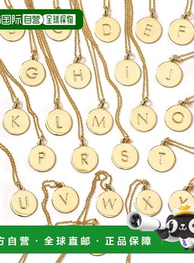 1h可退 【美国直邮】kate spade 通用 项链字母吊坠
