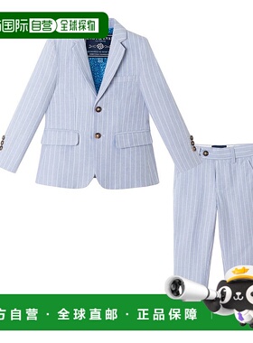 自营 andy & evan安迪和埃文套装-蓝色 美国奥莱直发