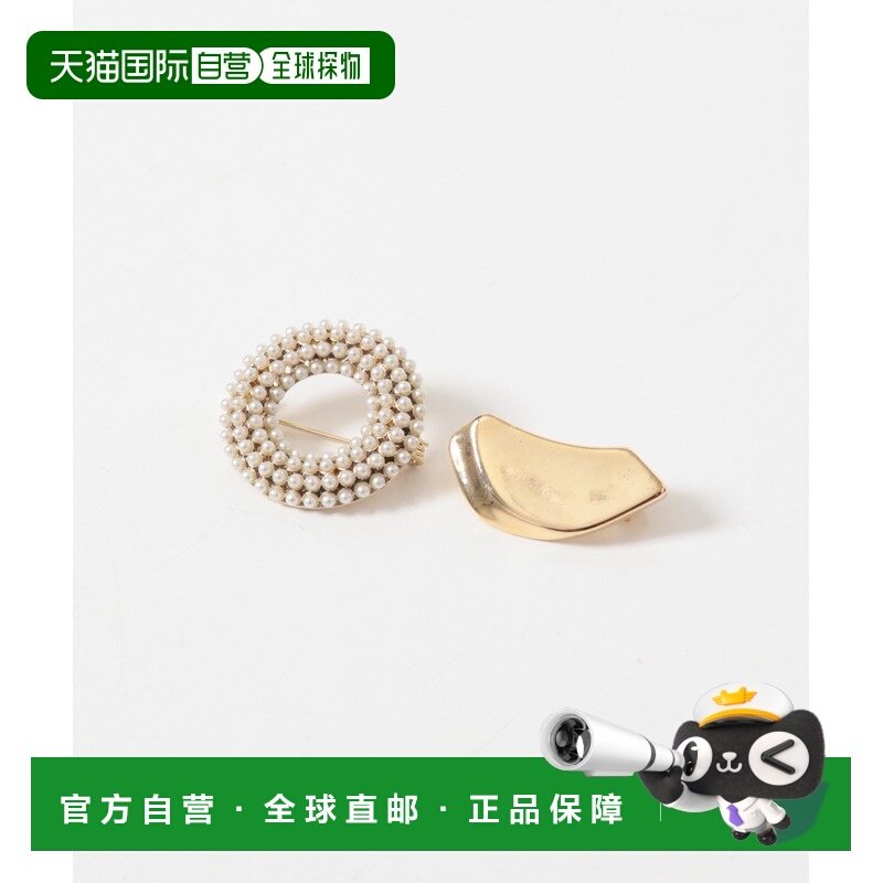 日本直邮URBAN RESEARCH ROSSO WOMEN 女装 珍珠金属风 女士胸针,饰品/流行首饰/时尚饰品新,胸针,淘宝优惠券,粉丝福利购,淘宝优惠卷